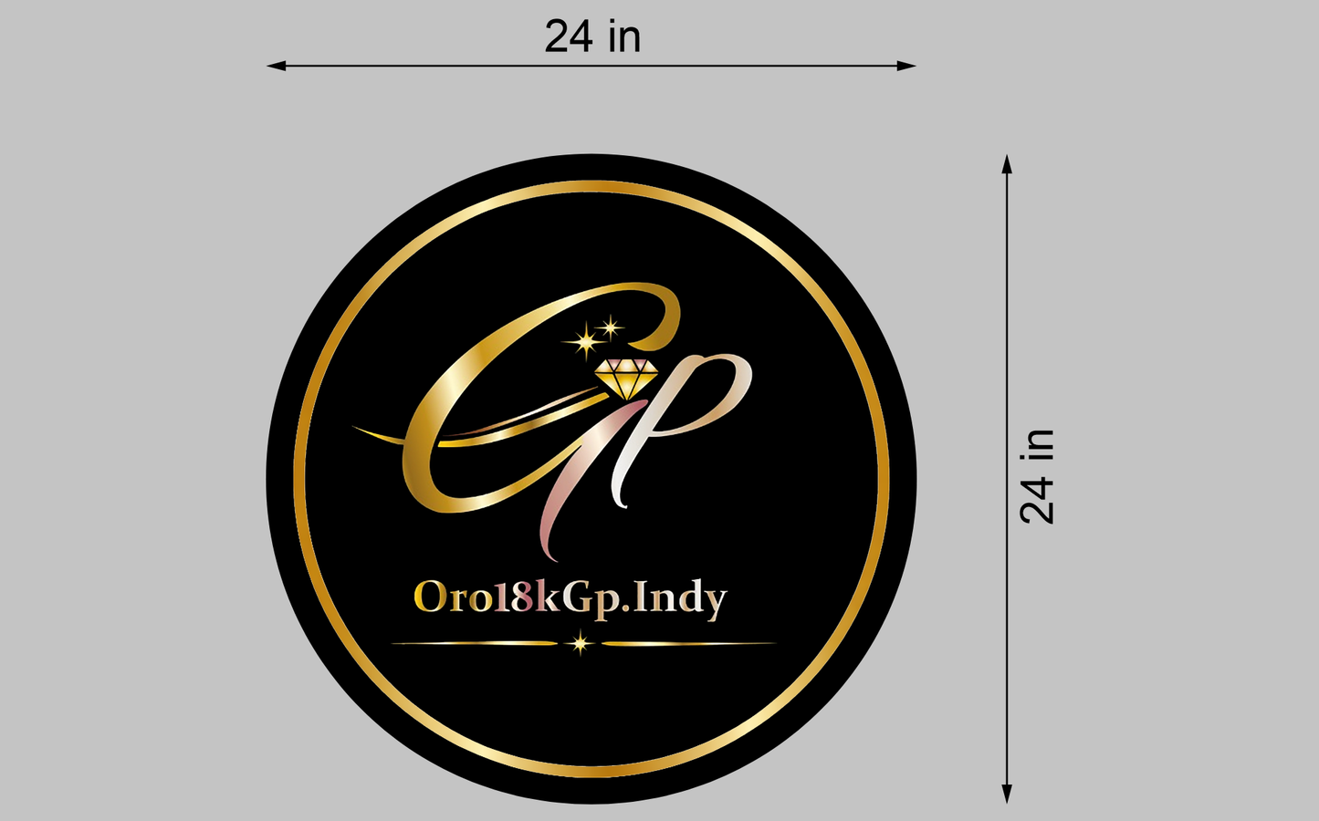 Custom Sign for Luis E Gonzalez