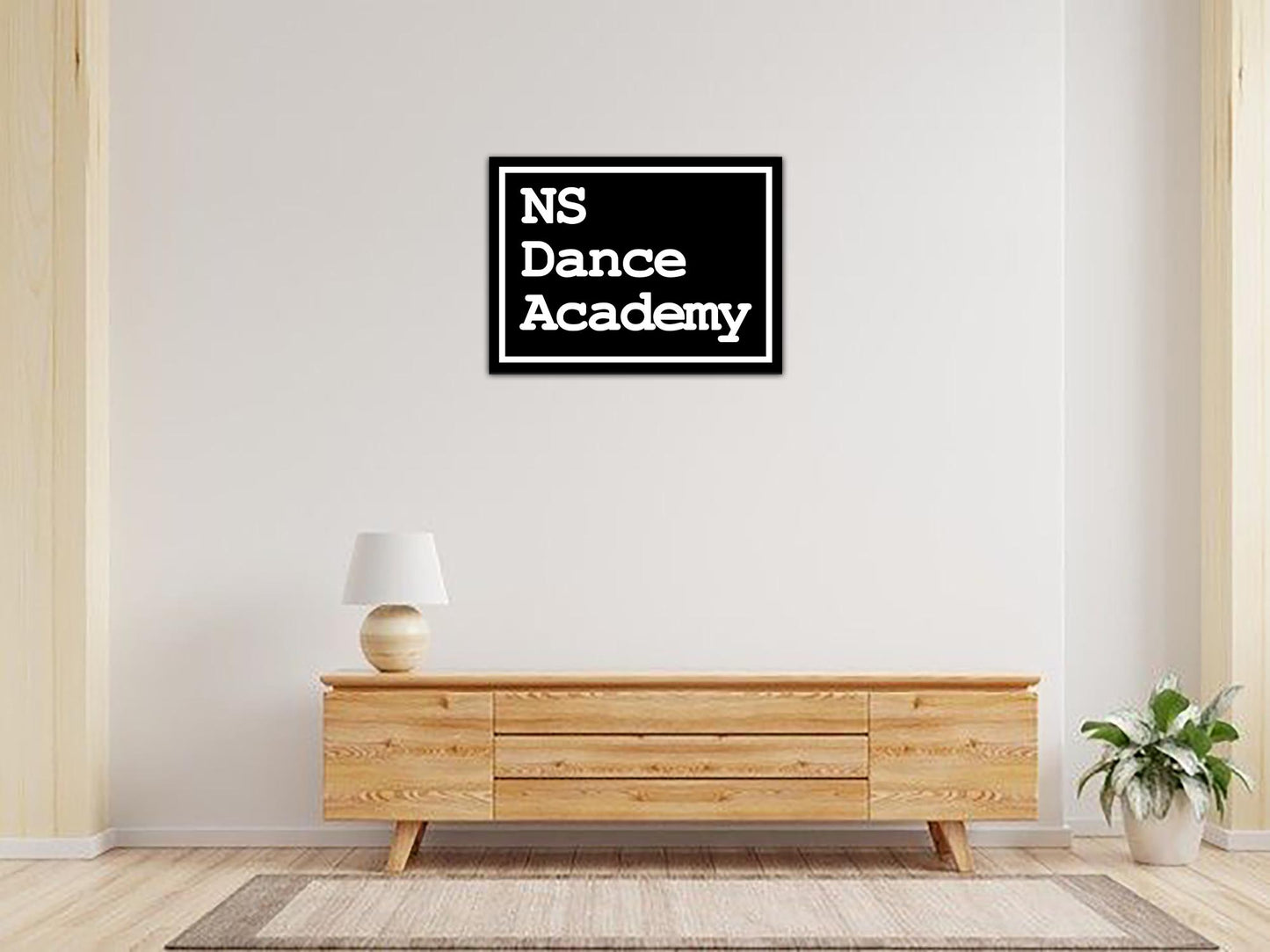 Custom Sign for Nicolas Scheuer