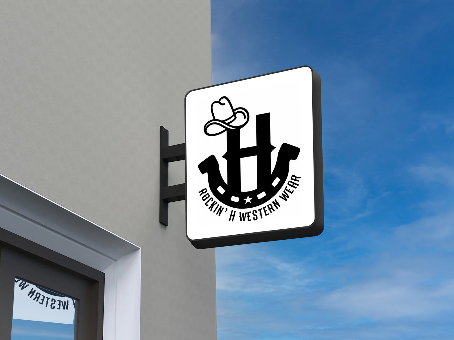 Custom Sign for Josh Hawthorn