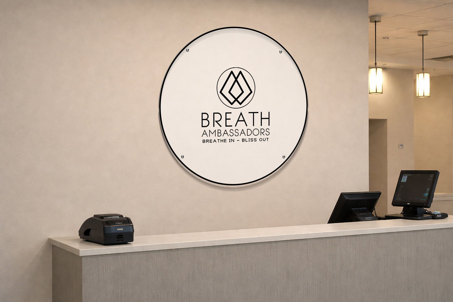 Custom Business Sign for Amy Davenport