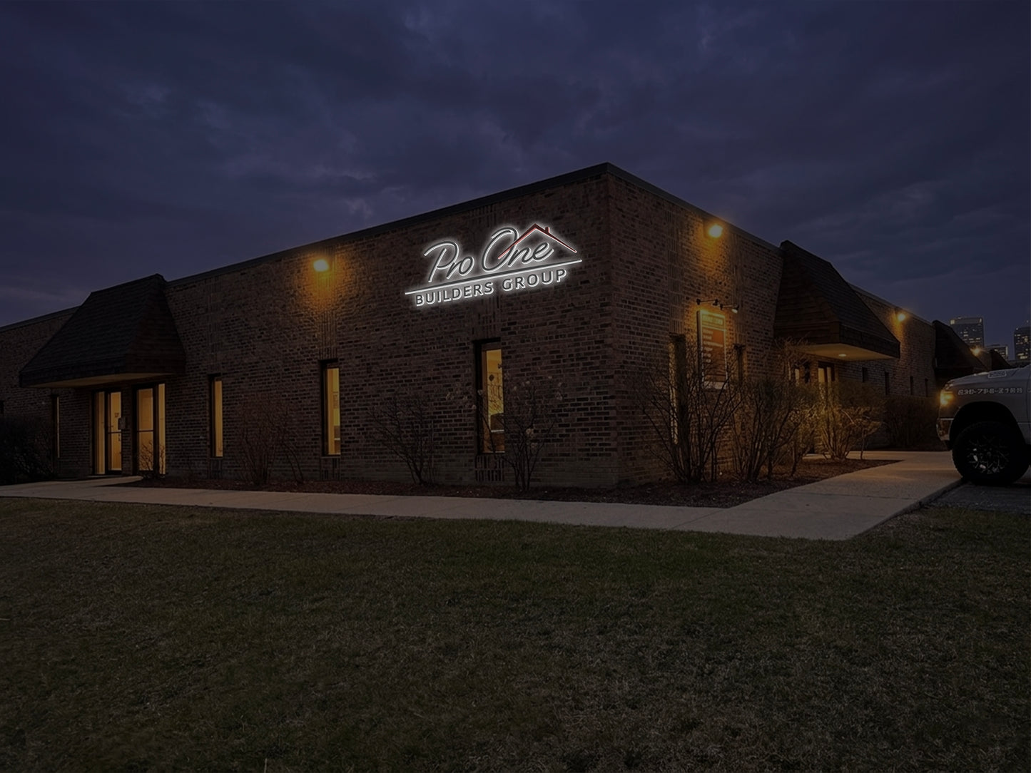 Custom Metal Backlit Sign for Bogdan Nowowiejski