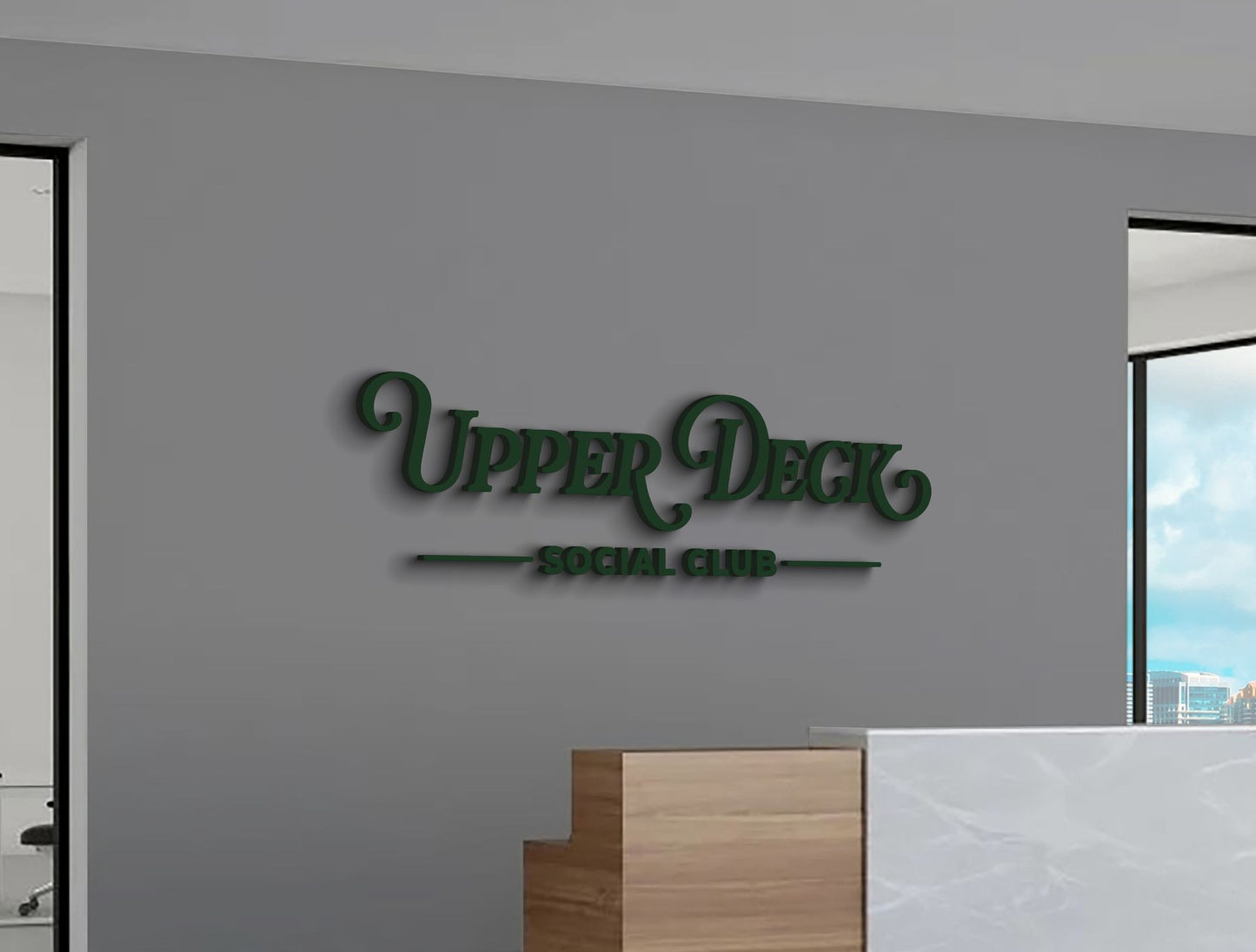 Custom Sign for Daniel Blakeman