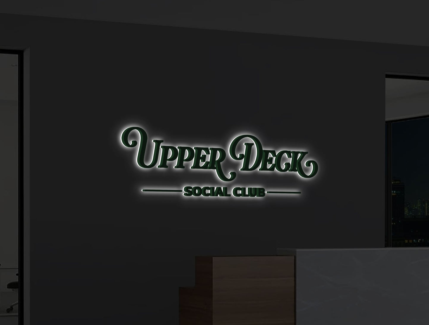 Custom Sign for Daniel Blakeman