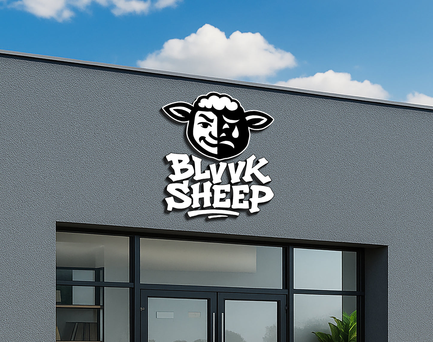 Custom Business Sign for David Joseph