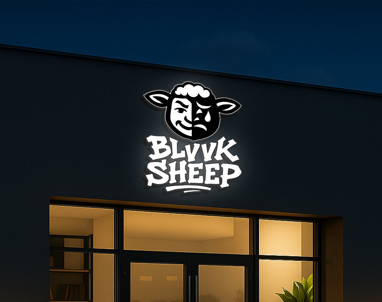 Custom Business Sign for David Joseph