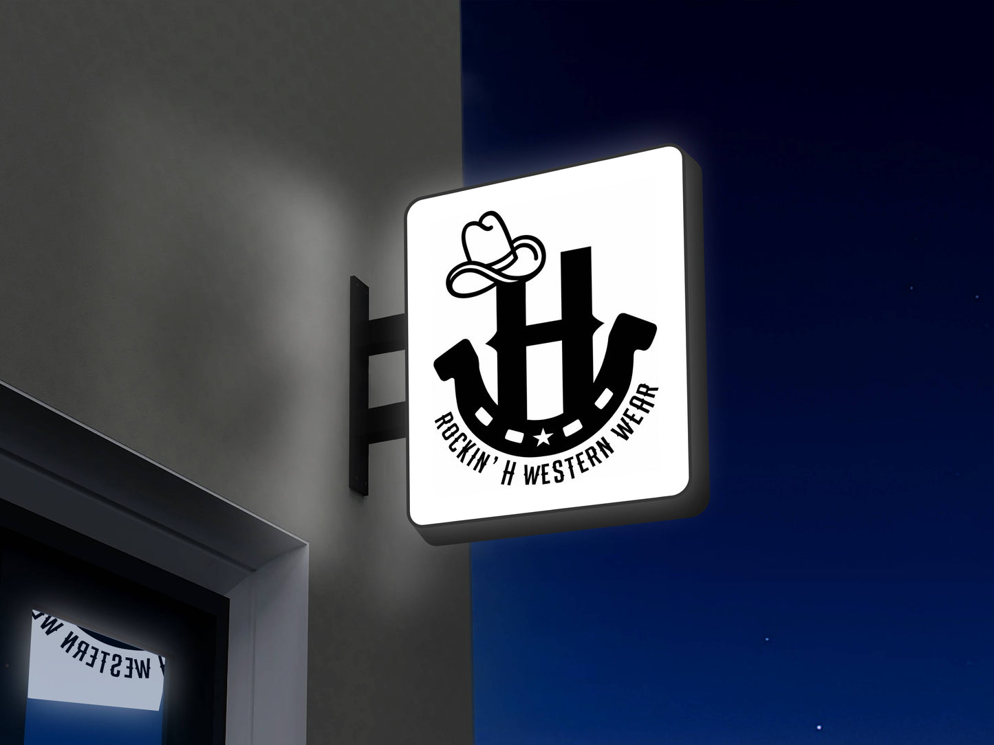 Custom Sign for Josh Hawthorn