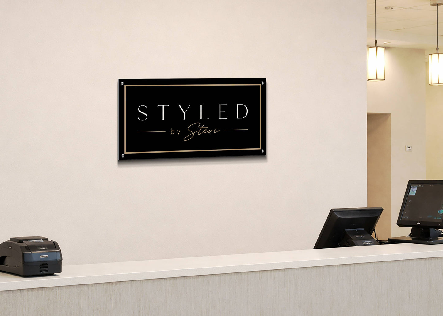 Custom Sign for Stevi Smith