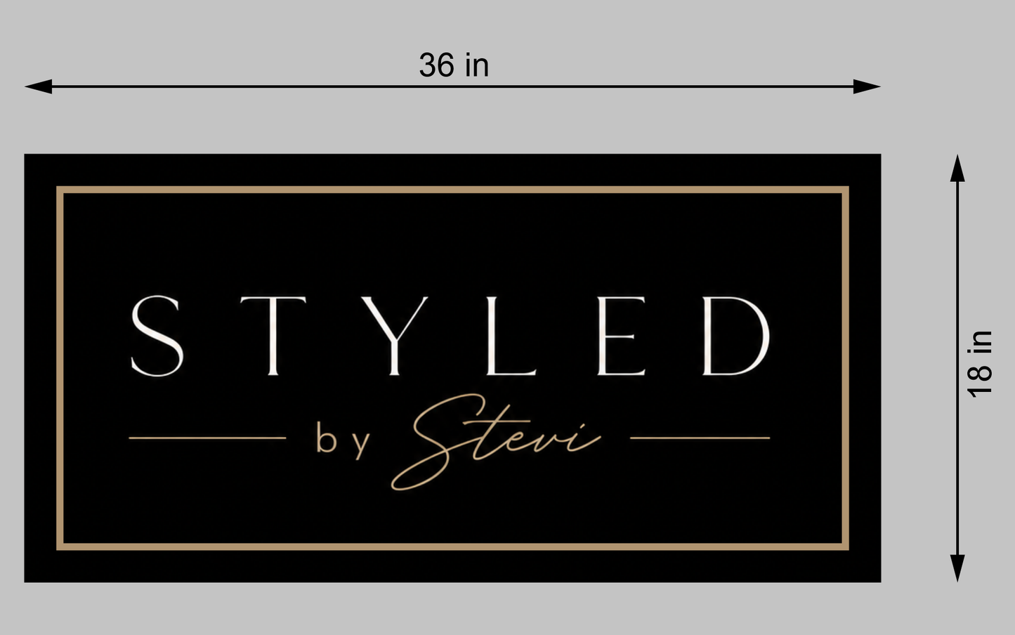 Custom Sign for Stevi Smith